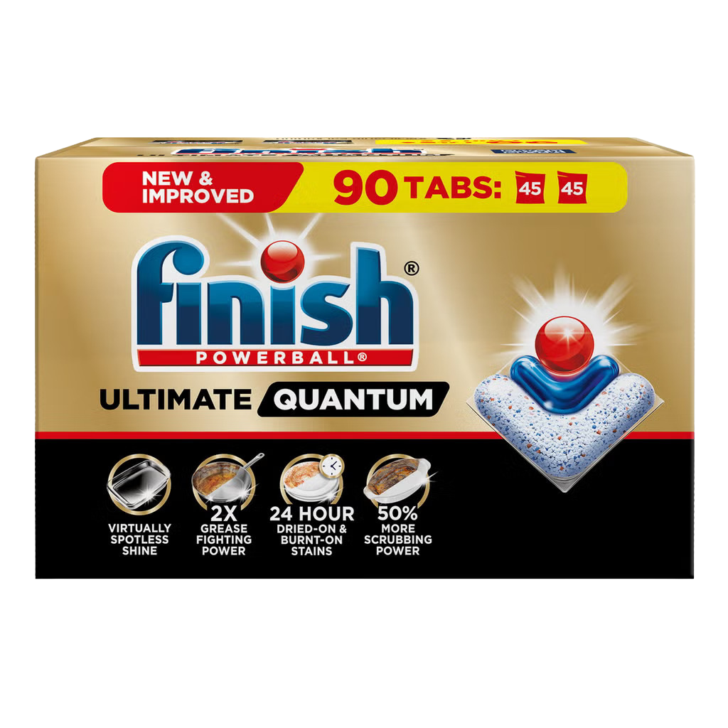 Finish Powerball Ultimate Quantum Dish Detergent Tabs 90-count buy online USA - 1